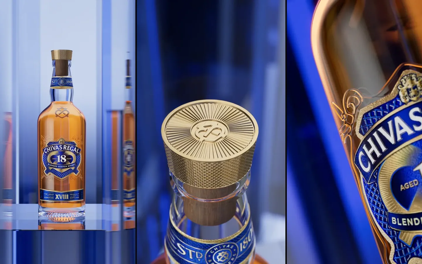 Chivas Regal 18, dự án 3D của LXAM Studio
