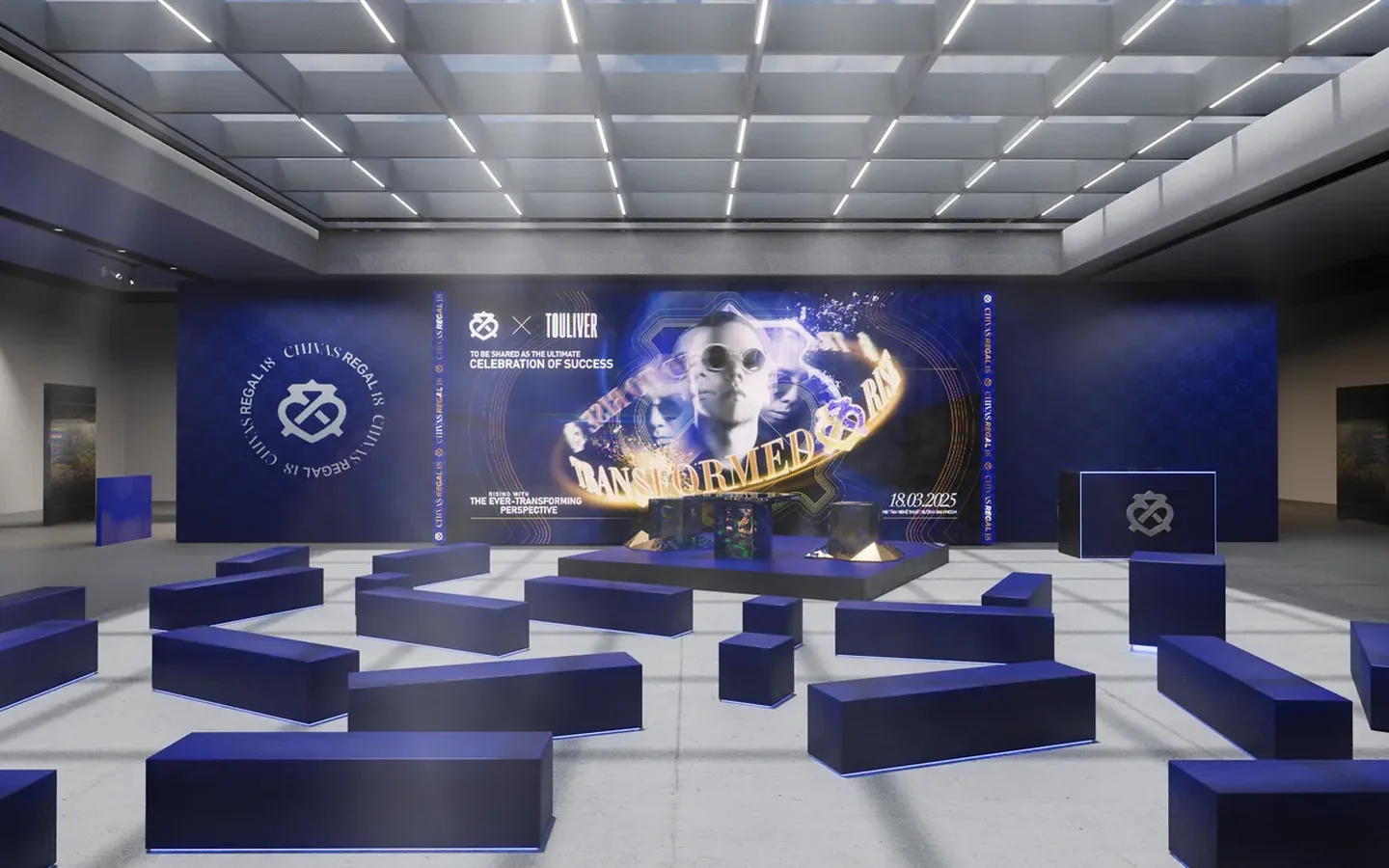Chivas 18 × Touliver, dự án 3D của LXAM Studio